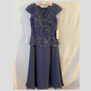 Mother of the Bride Tea-Length Dress- NEW